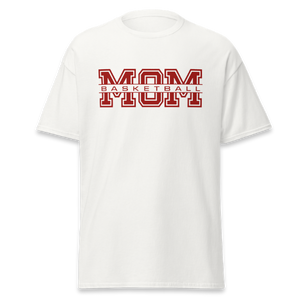 Basketball Mom Classic White Tee