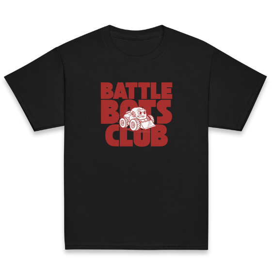 Battle Bots Club Youth Classic Black tee