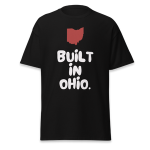 Built in Ohio Unisex classic Black tee