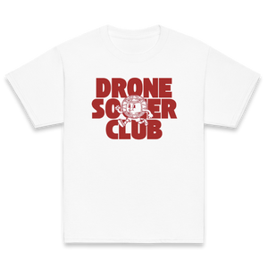 Drone Soccer Club - Youth Classic White Tee