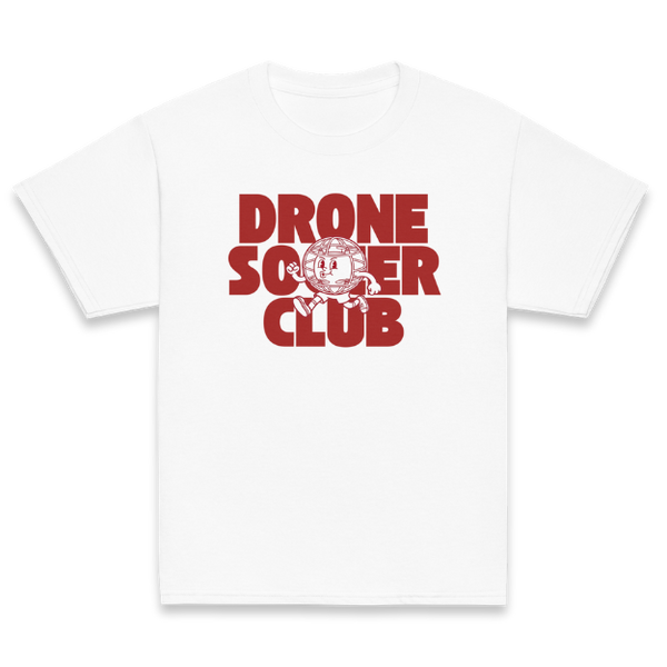Drone Soccer Club - Youth Classic White Tee