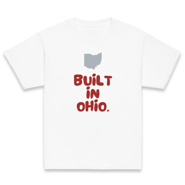 Built in Ohio - Youth Classic White tee